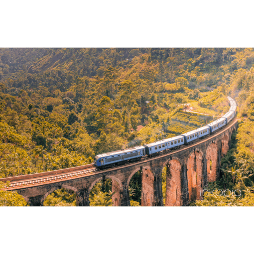 Scenery, Travel, Train, Viaduct, Countryside, Travel, Transport