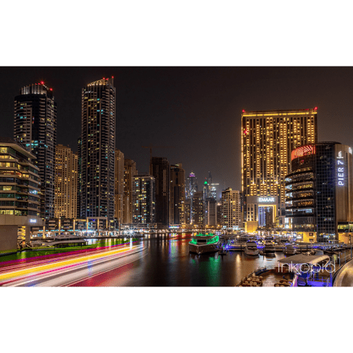 Urban, Marine, Dubai, Dubai Marina, Night,