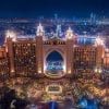 Landmark, Urban, Dubai, Atlantis, Landmark, Night