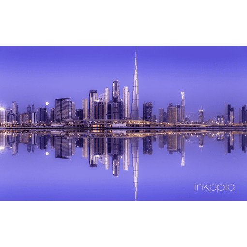 Landmark, Urban, Scenery, Burj Khalifa, Mirror