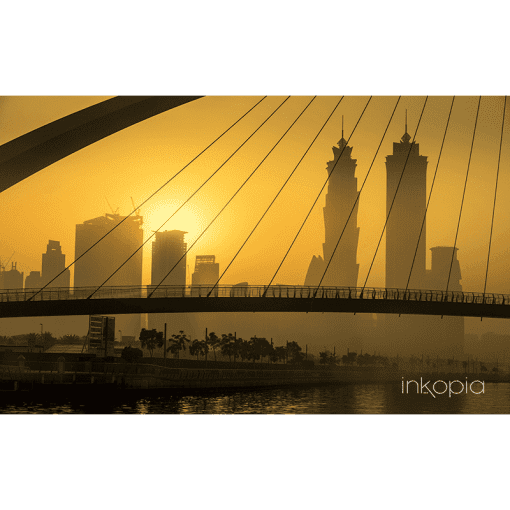 Urban, Dubai, Canal, Bridge