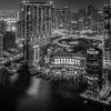 Urban, Marine, Monochrome, Dubai, Dubai Marina, Marina Mall