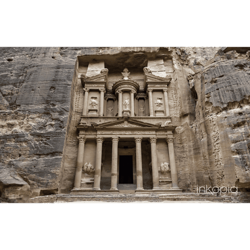 Landmark, Scenery, Travel, Jordan, Petra, Al Khazneh, Rose City