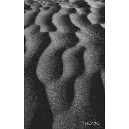 Monochrome, Scenery, Desert, Dunes, Sand