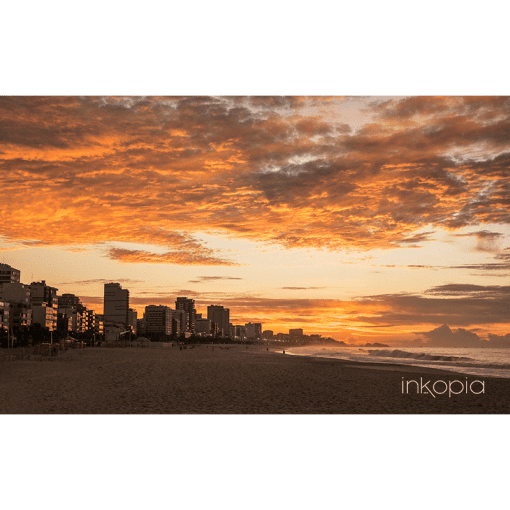 Beach, Sunset, Rio de Janeiro, Ipanema beach