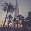Landmark, Burj Khalifa, Dubai, Palm trees