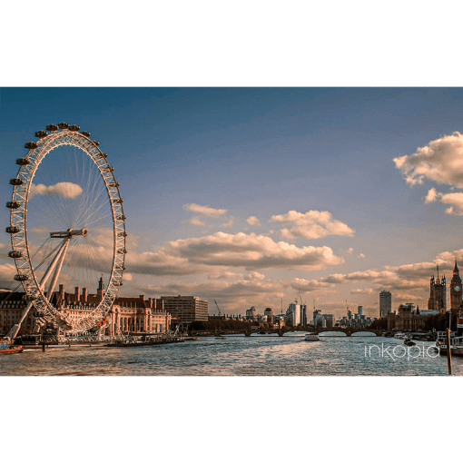 Landmark, Urban, London Eye, River Thames, UK