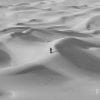 Monochrome, Scenery, Desert, Sand dunes, Dunes
