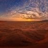 Scenery, Nature, Desert, Fossil Rock, Sunset, Sand dunes