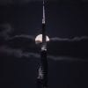 Landmark, Urban, UAE, Dubai, Burj Khalifa, Night, Dark, Moon