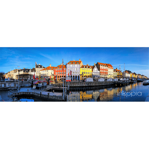 Scenery, Copenhagen, Denmark, Village, Fishing, Harbour, Reflections