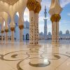 Culture, Mosque, Abu Dhabi, UAE, United Arab Emirates, Grand Mosque, Sunset