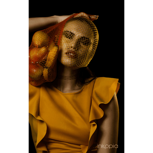 Fashion, Lady, Fruit, Orange, Net
