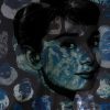 Digital|Abstract|Audrey Hepburn|Blue